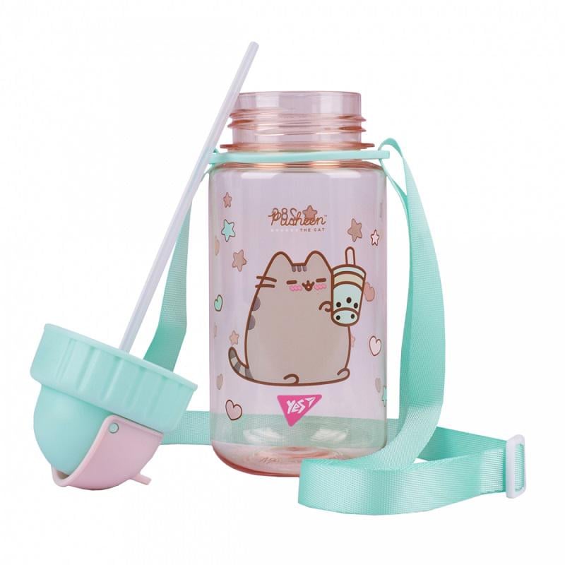 Набір контейнер для їжі Yes Pusheen 450145 350 мл та пляшечка 360 мл (450145) - фото 8