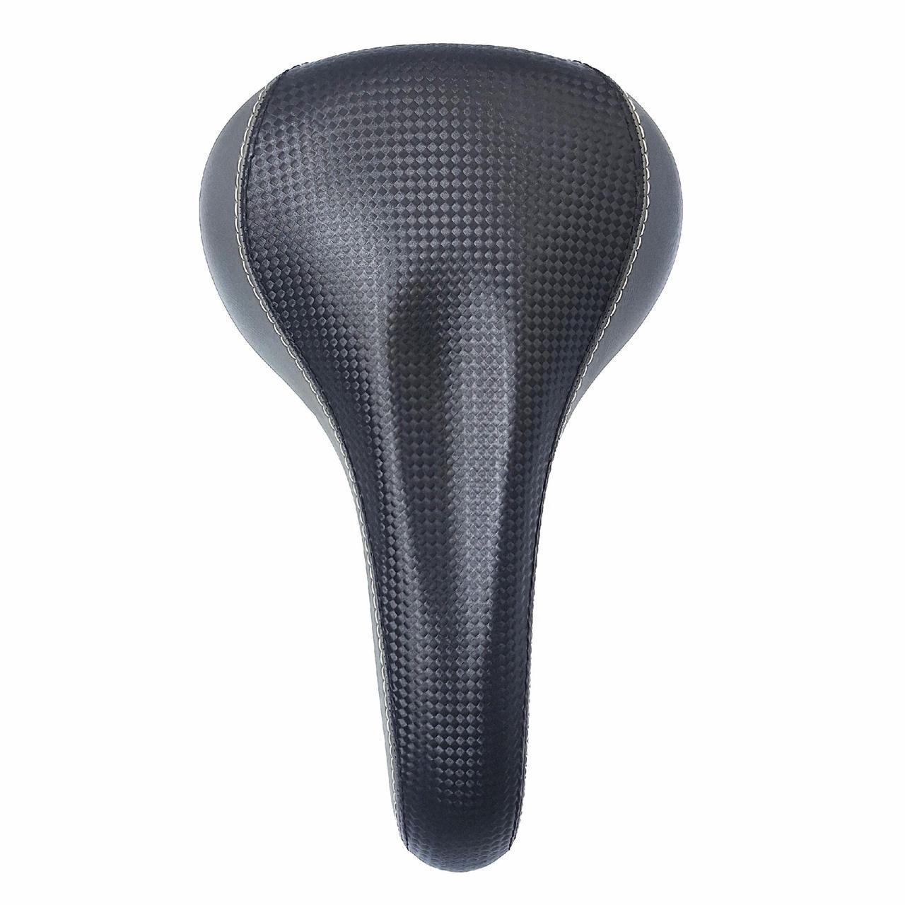 Сідло велосипедне Wader GW636 26,5x15,5 см Карбон із сірим (G0000297) - фото 3 Сідло велосипедне Wader GW636 26,5x15,5 см Карбон із сірим (G0000297) - фото 3