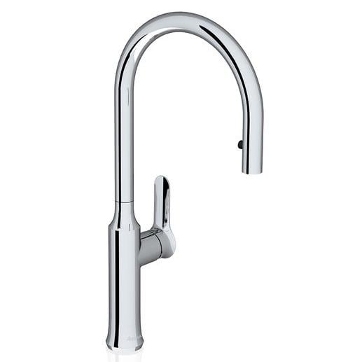 Смеситель для кухни RAVAK X070078 с видвижной лейкой Хром (83786)