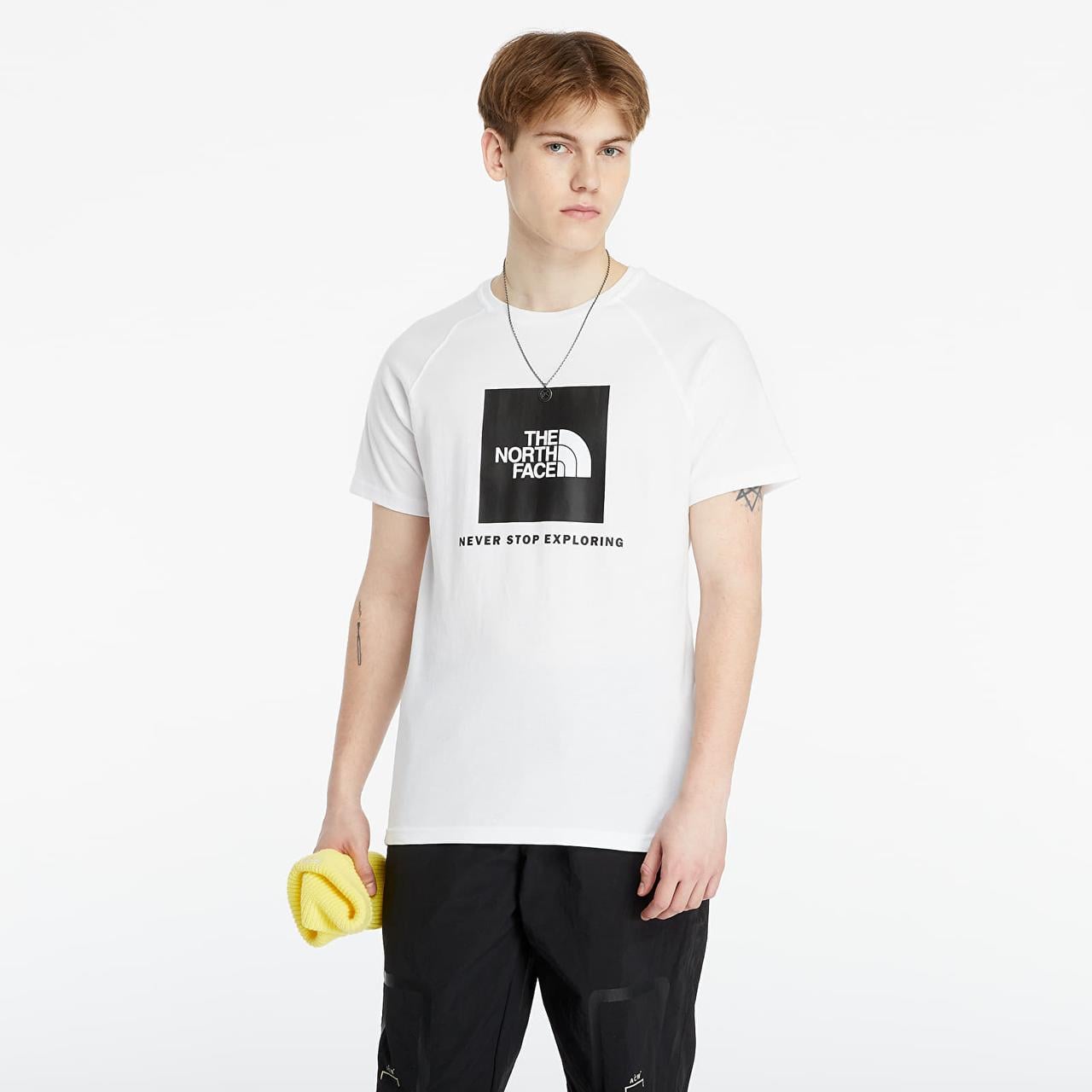 Футболка чоловіча The North Face Red Box NF0A3BQOFN41 S Білий (33996412)