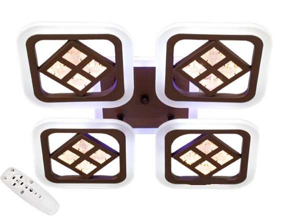 Люстра потолочная с диммером LED AS8190/4CF 3col dim (2437597094)