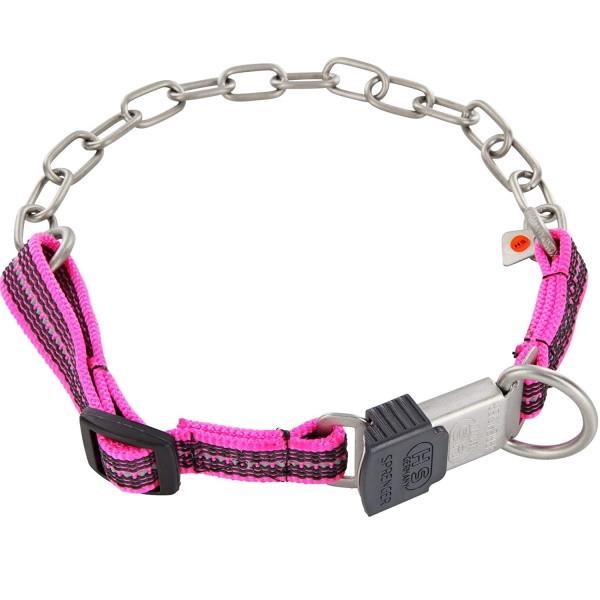 Ошейник регулируемый для собак Sprenger Adjustable Collar with Assembly Chain среднее звено нержавеющая сталь с нейлоном (51549_002_P5)
