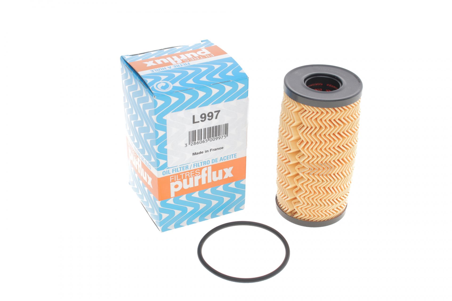 Фильтр масляный PURFLUX для MB C-class W205/T-Model S205 1,6 14- (L997)