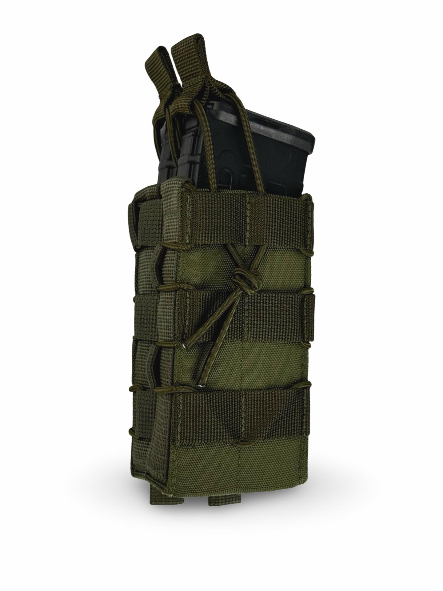 Подсумок под магазин АК двойной Олива