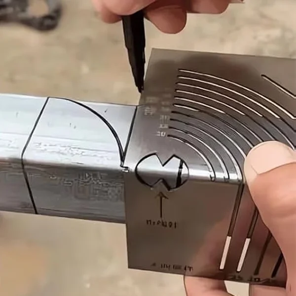 Разметочный шаблон для маркировки углов и дуг на металлическом профиле (C01279) - фото 7 Разметочный шаблон для маркировки углов и дуг на металлическом профиле (C01279) - фото 7