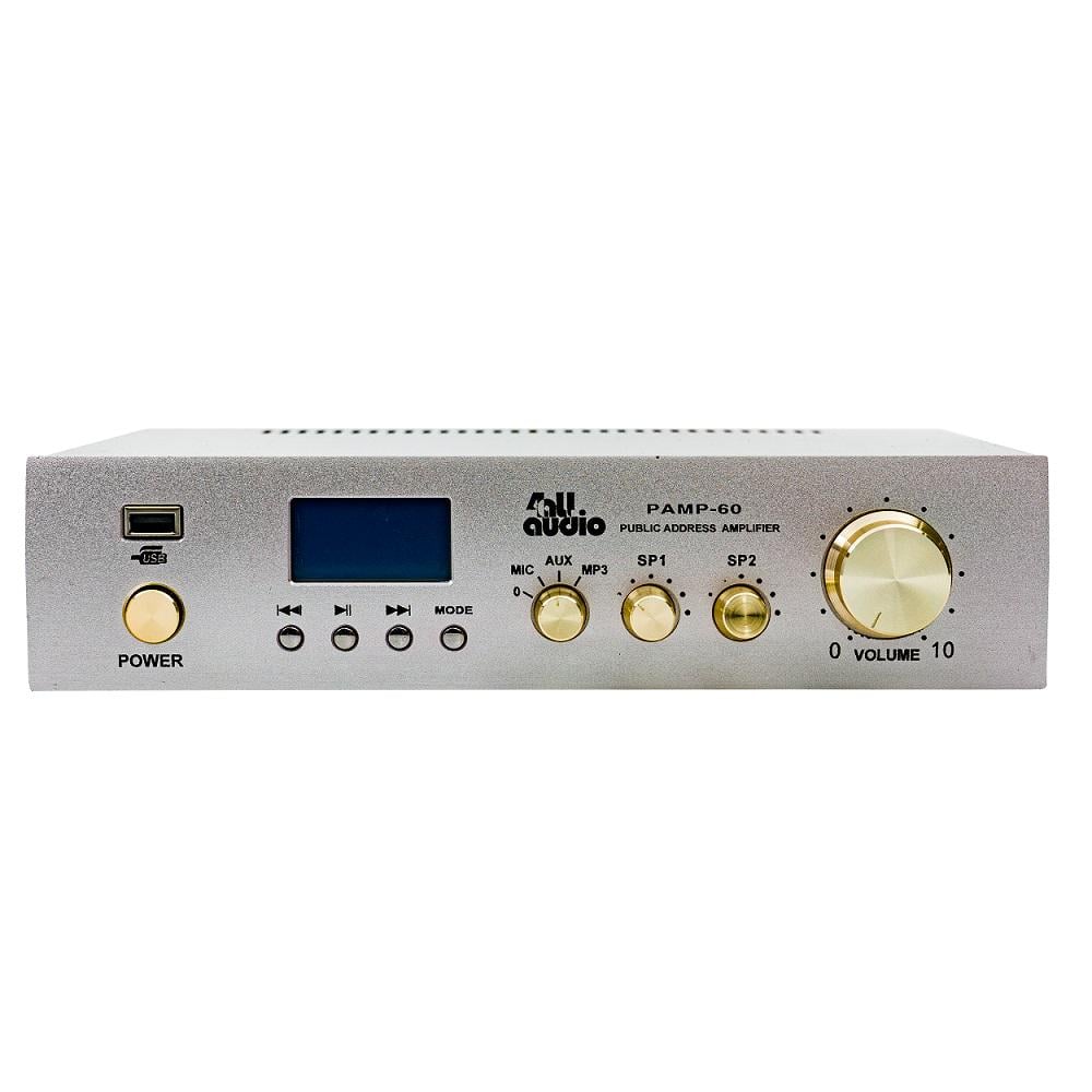 Усилитель мощности трансляционный 4all Audio PAMP-60-BT Amplifier 60W