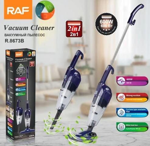 Пилосос компактний вакуумний RAF R.8673 ручний з контейнером Синій (13059352) - фото 3