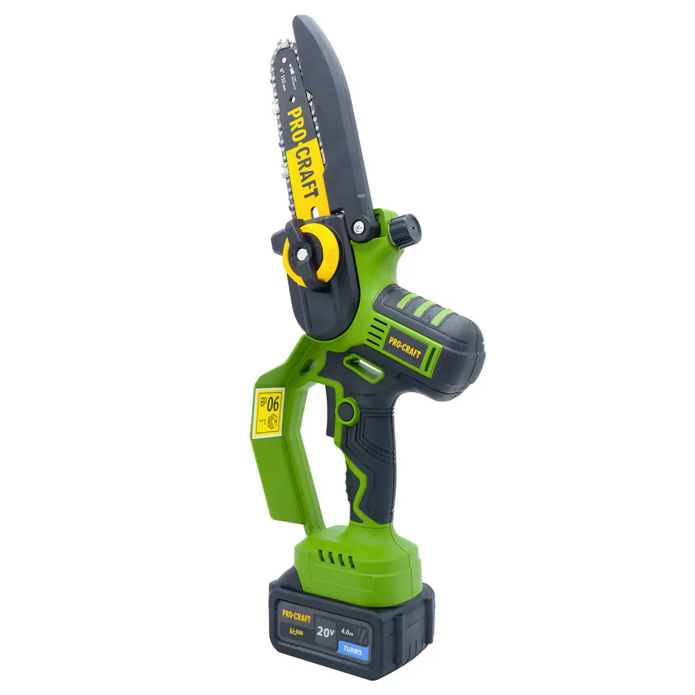 Пила бесщеточная аккумуляторная ProCraft PKA32Li с 1 аккумулятором и зарядным устройством с кейсом - фото 3 Пила бесщеточная аккумуляторная ProCraft PKA32Li с 1 аккумулятором и зарядным устройством с кейсом - фото 3