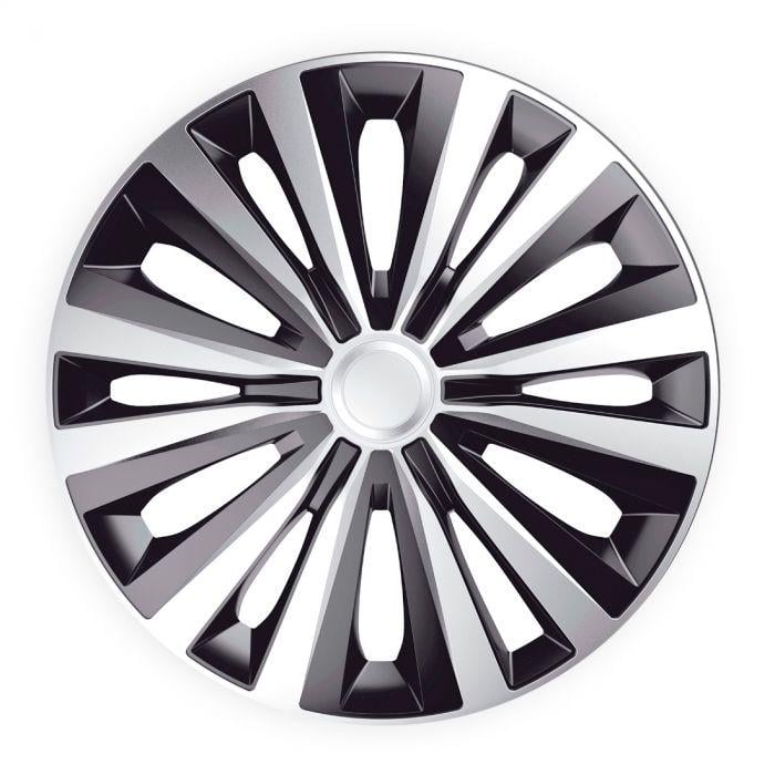 Ковпаки для коліс J-Tec Multi R16 4 шт. Silver/Black (j149R16)