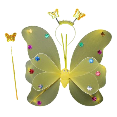 Вбрання карнавальне метелик 9082 Жовтий (4482965) Вбрання карнавальне метелик 9082 Жовтий (4482965)