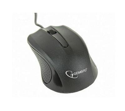 Комп'ютерна мишка Gembird MUS-101 Optical/USB/1200 dpi Чорний (2881180235)