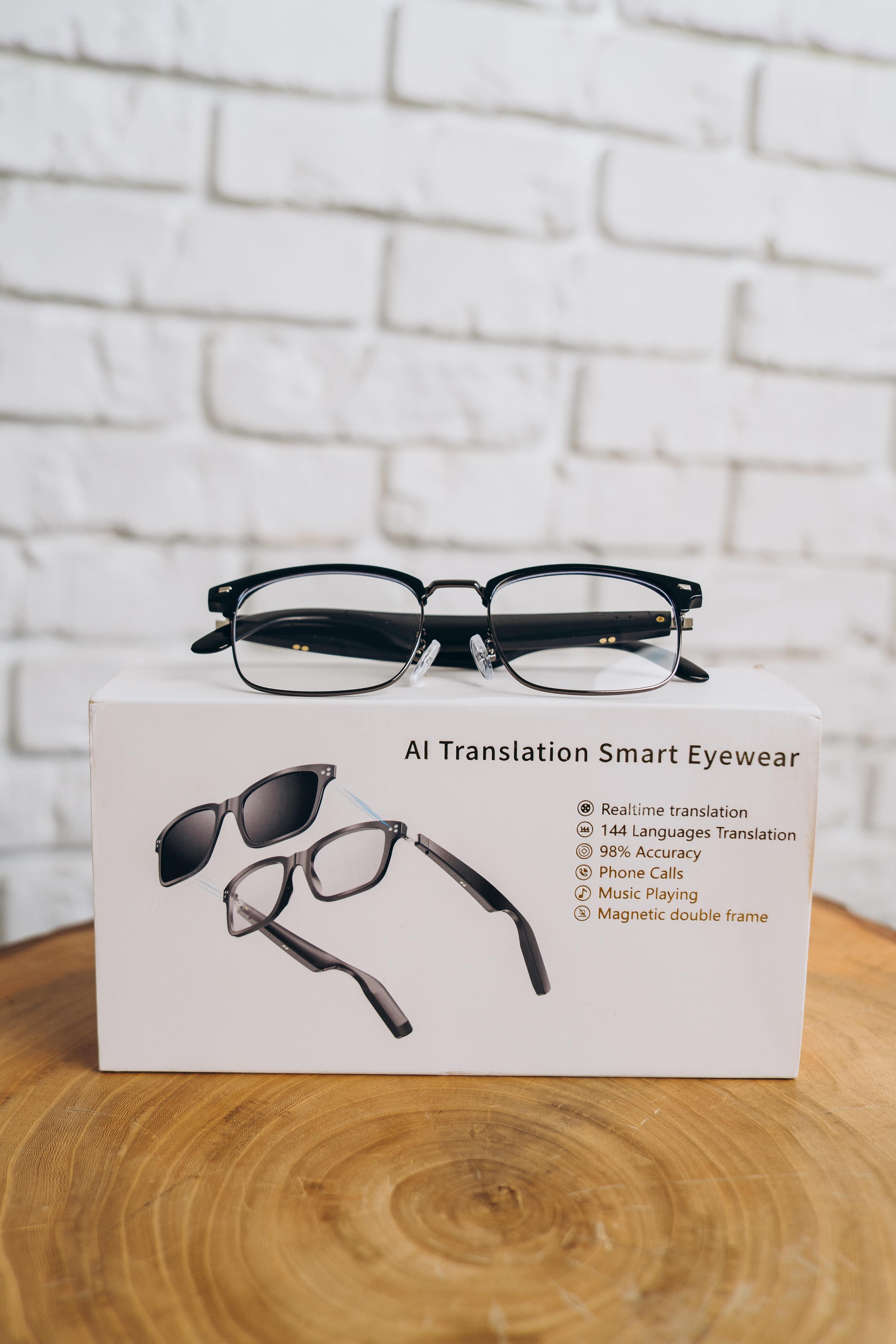 Смарт-очки с искусственным интеллектом Silver Edition (27693775)