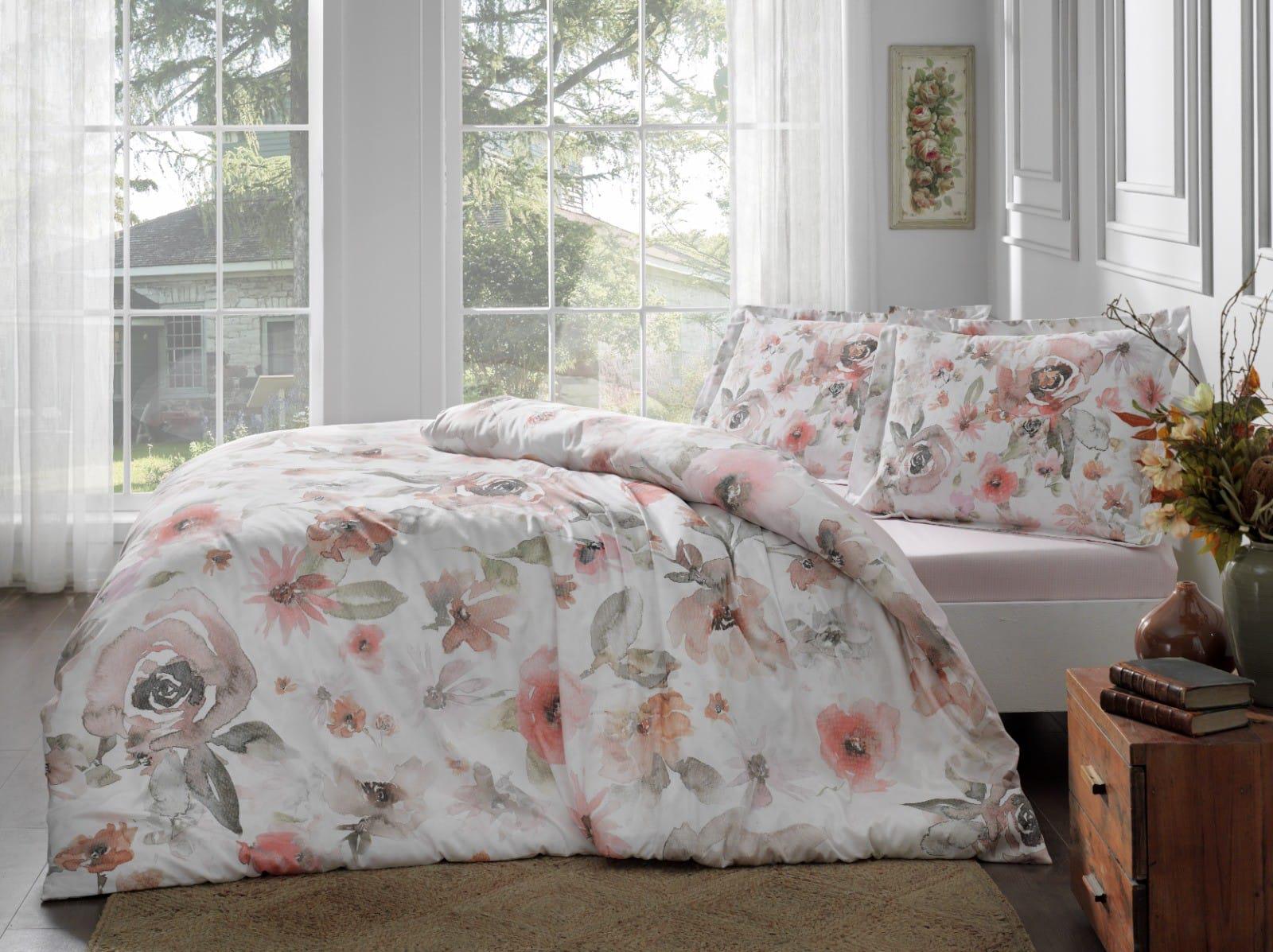 Комплект постельного белья Tac Clara somon сатин евро (2000022283946) Комплект постельного белья Tac Clara somon сатин евро (2000022283946)