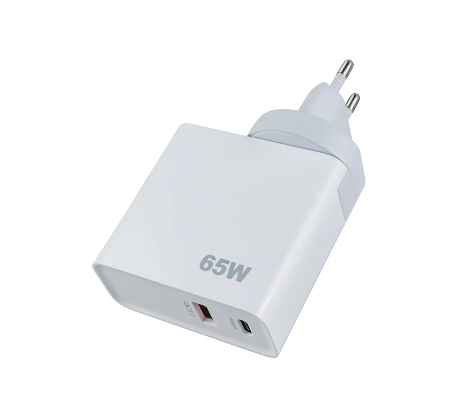 Зарядний пристрій мережевий ACME PD-65W Quick Charger Power Delivery USB Type-C PD 65 W Білий - фото 1