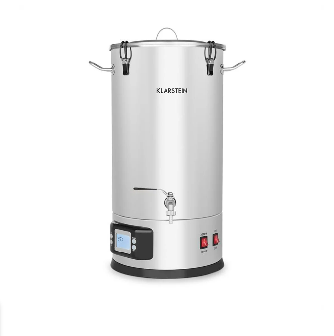 Пивоварня Klarstein Maischfest нержавеющая сталь 35 л 1500/3000W (10033340)