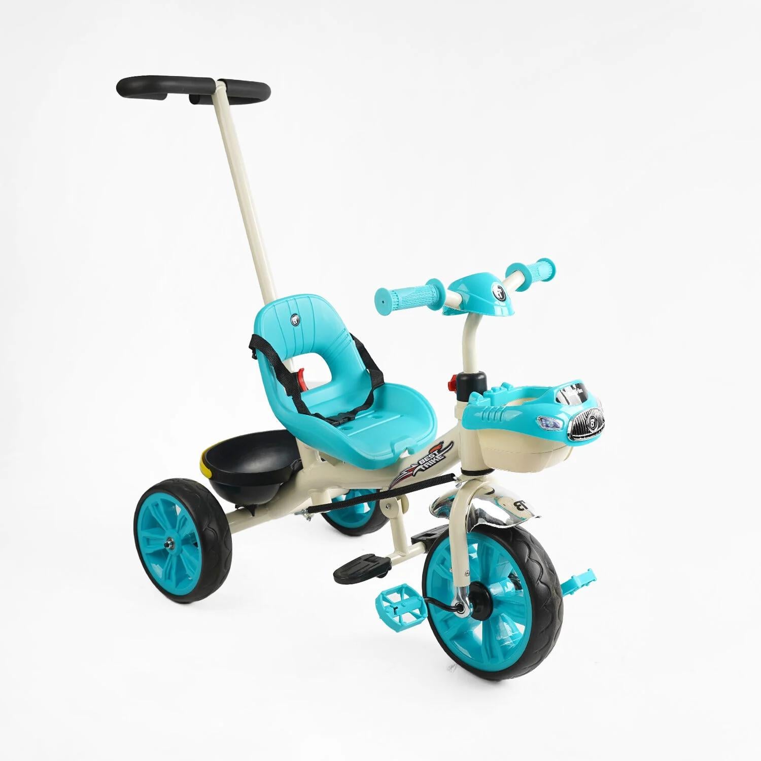 Детский велосипед трехколесный Best Trike BS-70815 колеса EVA/переднее 10"/заднее 8" (25365281)