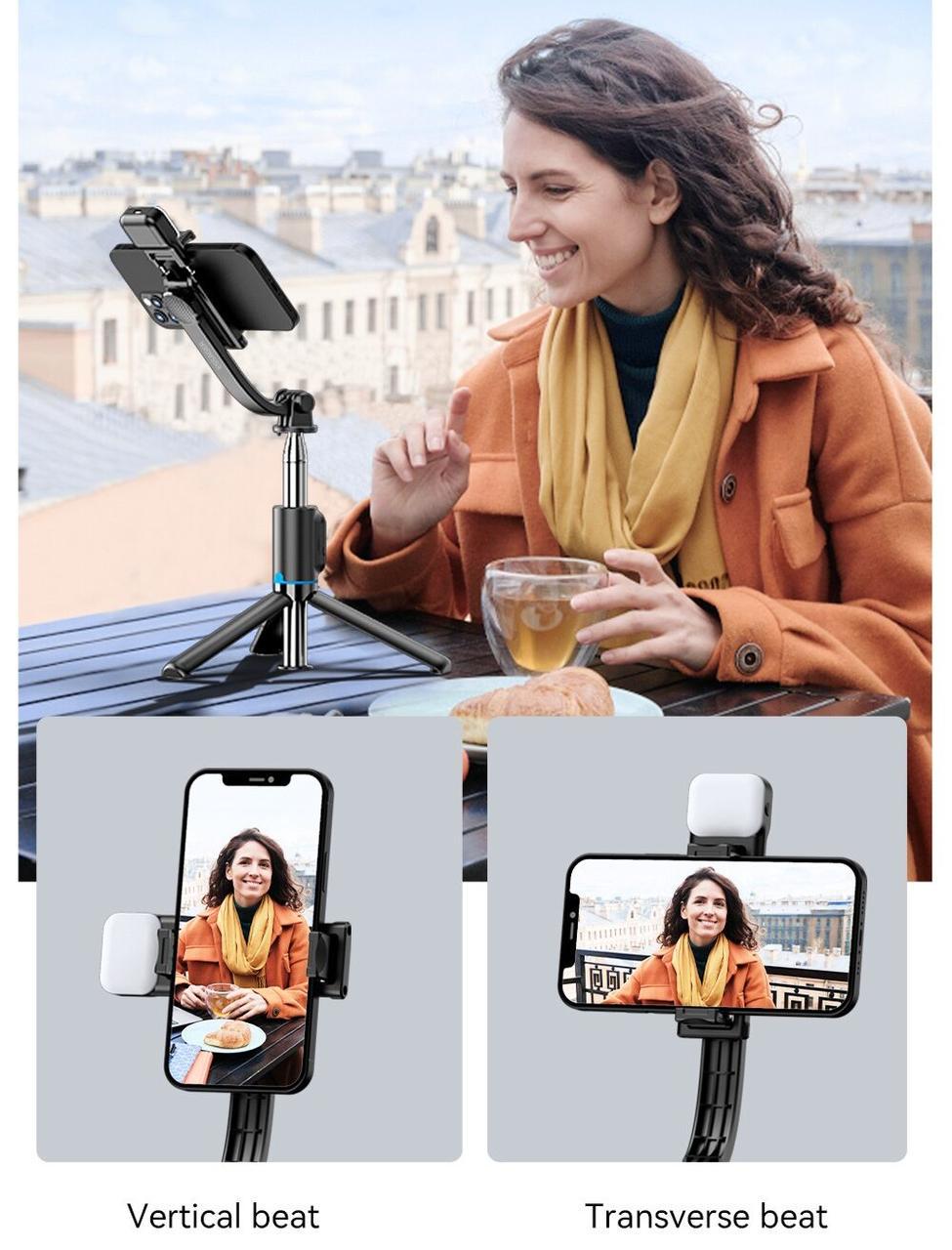 Селфи палка с пультом Essager C01 с подсветкой (25397475) - фото 9 Селфи палка с пультом Essager C01 с подсветкой (25397475) - фото 9