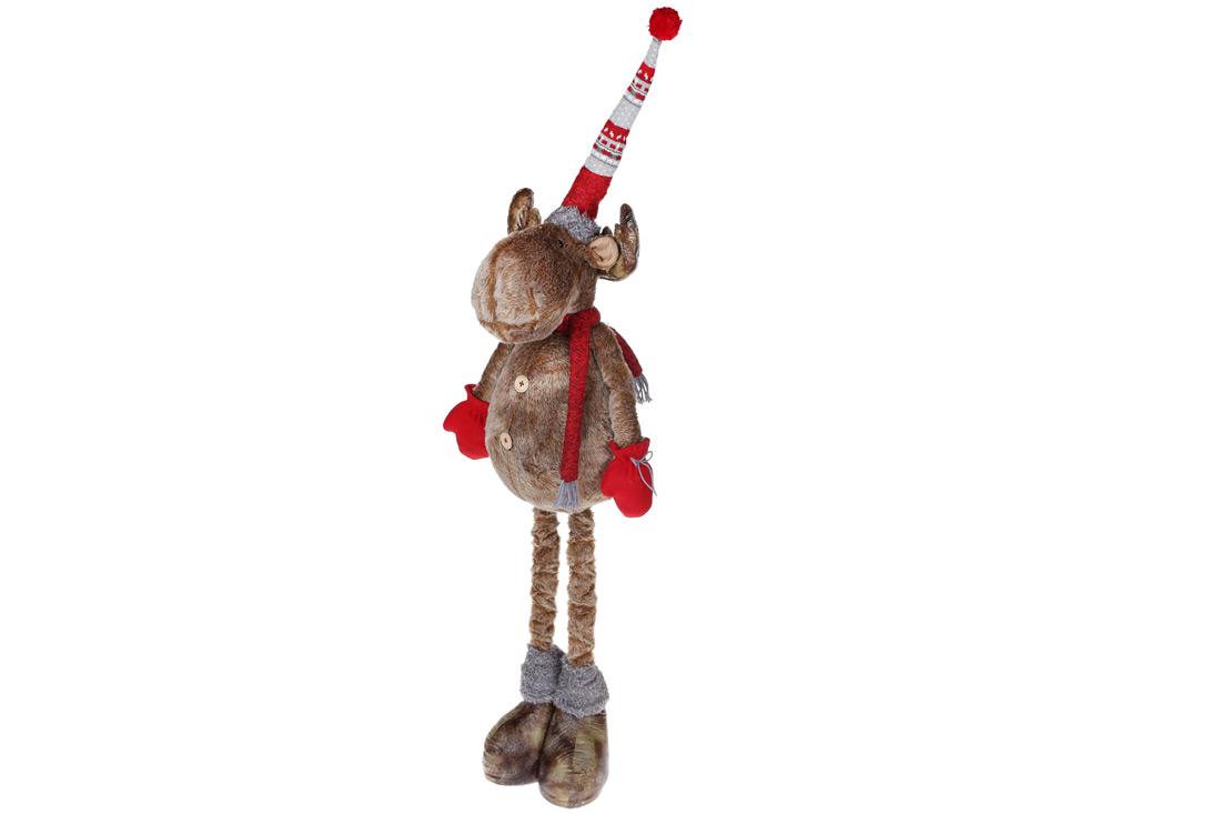 Мягкая игрушка новогодняя BonaDi Олень (778-259) Мягкая игрушка новогодняя BonaDi Олень (778-259)