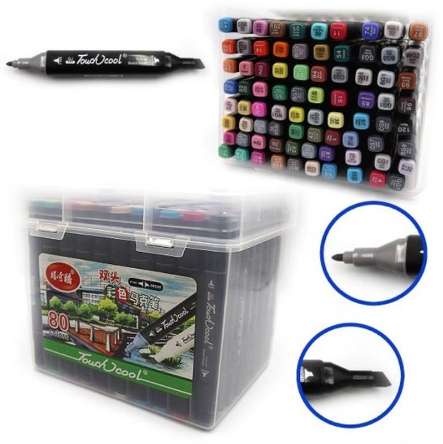Набор скетчМаркеров TouchCool 80 цветов - фото 3 Набор скетчМаркеров TouchCool 80 цветов - фото 3