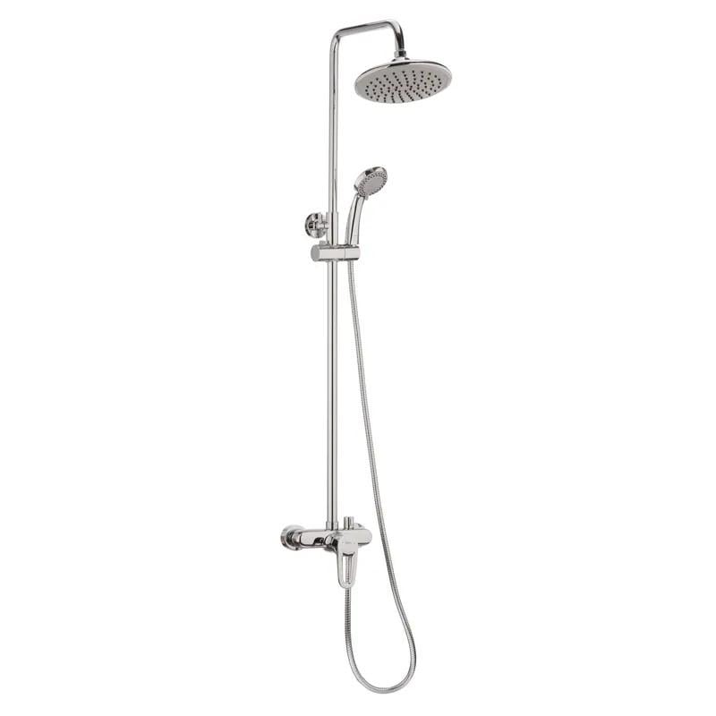 Душова колона зі змішувачем Haiba Opus 003-J латунна Хром (HB0913)