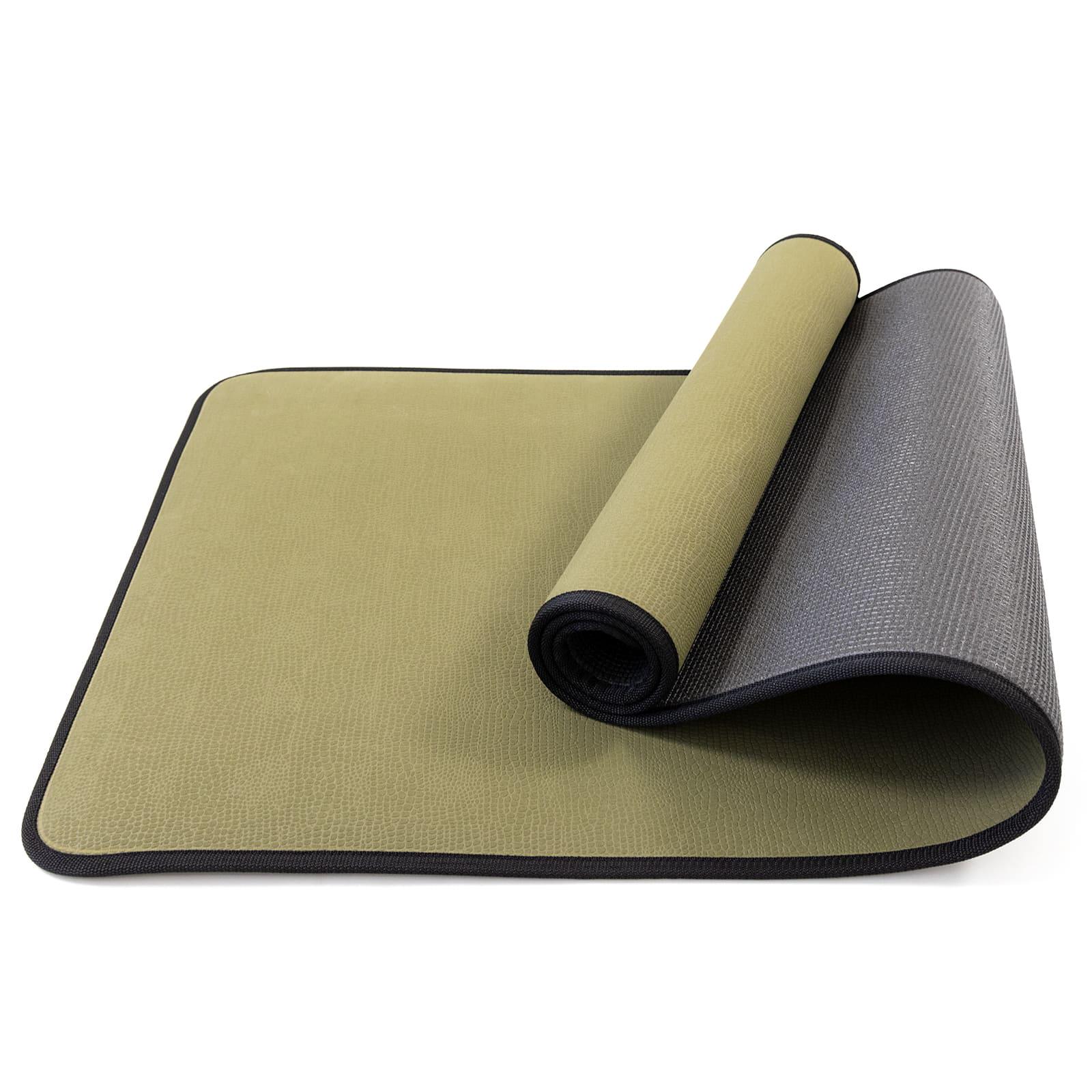 Килимок для йоги та фітнесу OSPORT Yoga Pro+ EVA двошаровий 8 мм Хакі-чорний (OF-0275) - фото 1 Килимок для йоги та фітнесу OSPORT Yoga Pro+ EVA двошаровий 8 мм Хакі-чорний (OF-0275) - фото 1