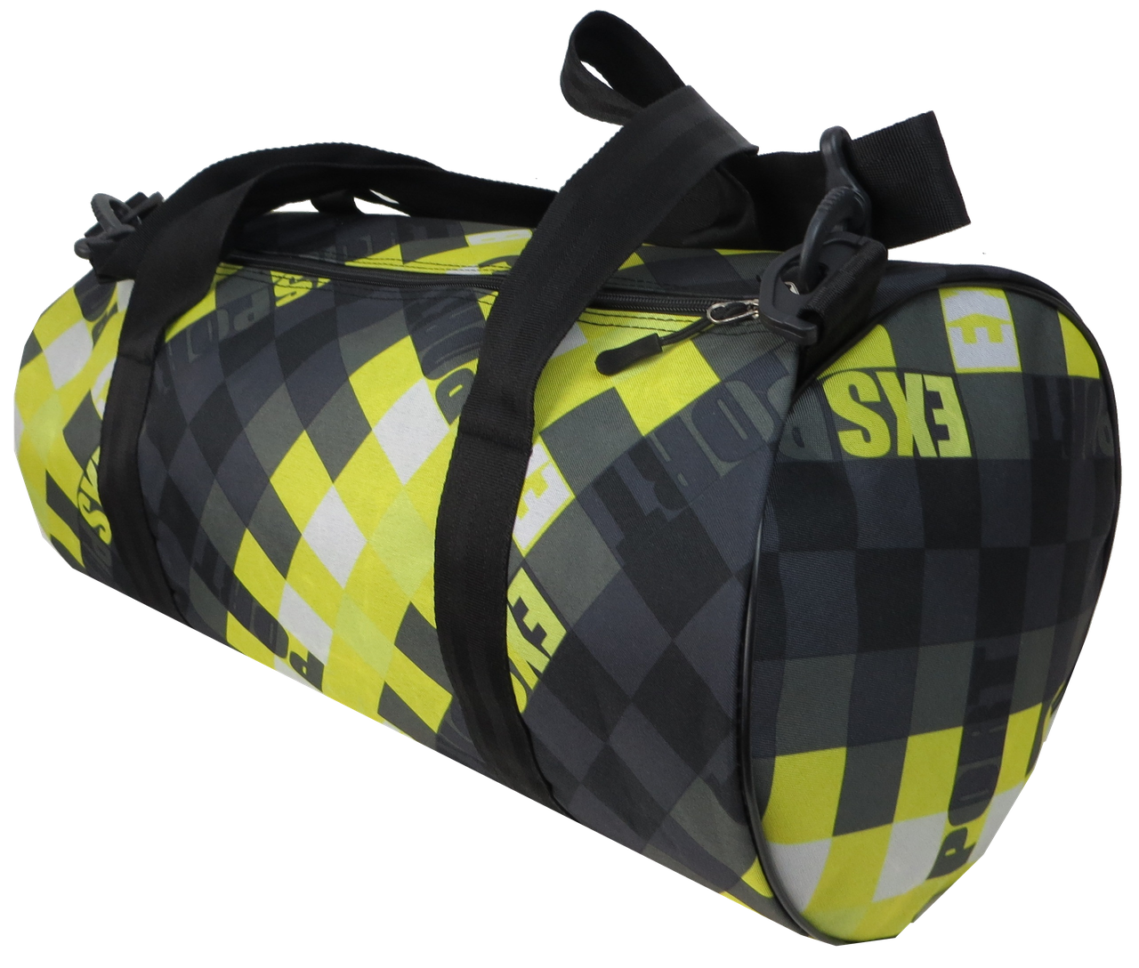 Сумка спортивная для тренировок Wallaby 28 л Салатовый с черным - фото 6