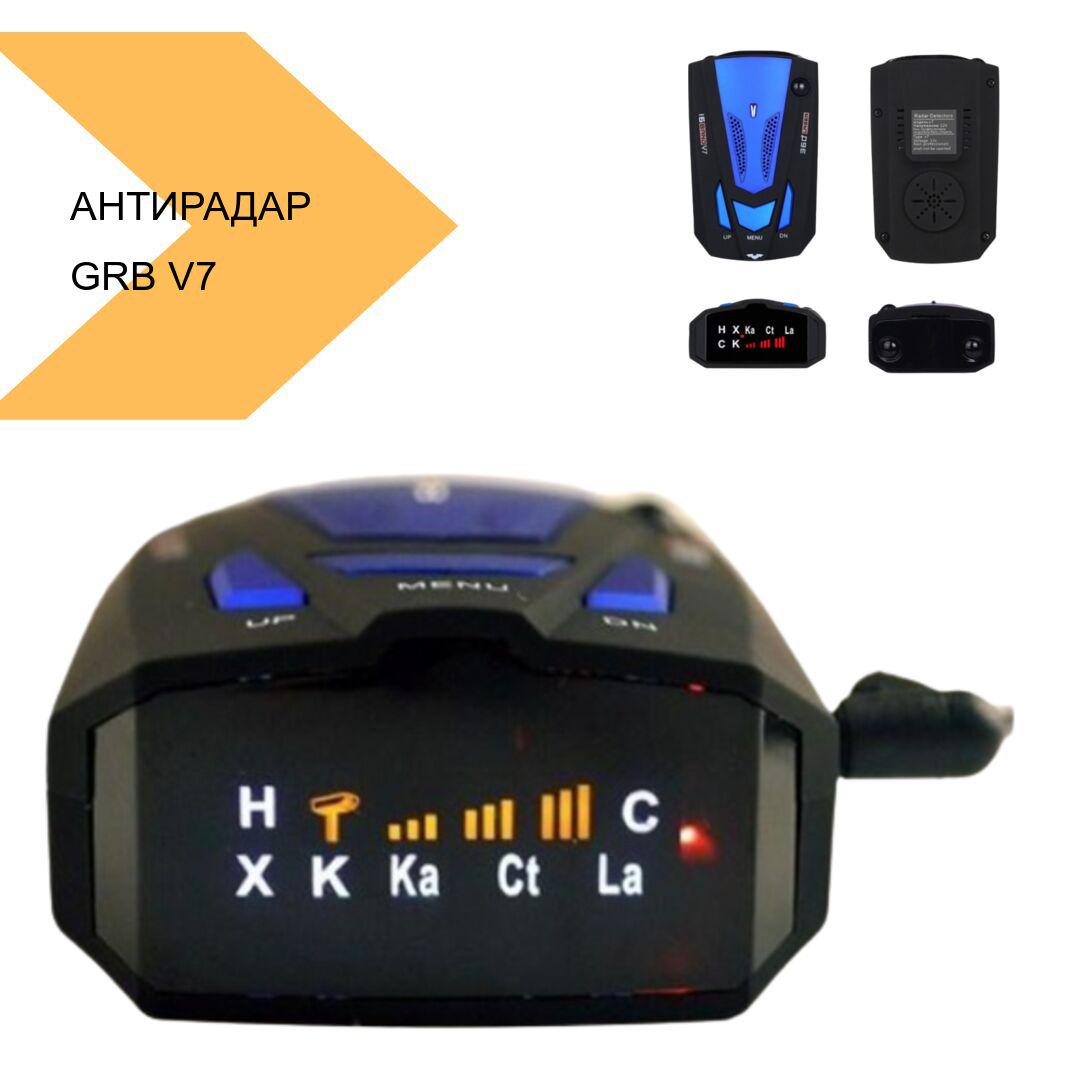 Антирадар GRB Radar Detector V7 360 градусів Чорний (42495-Антирадар I6_213) - фото 7