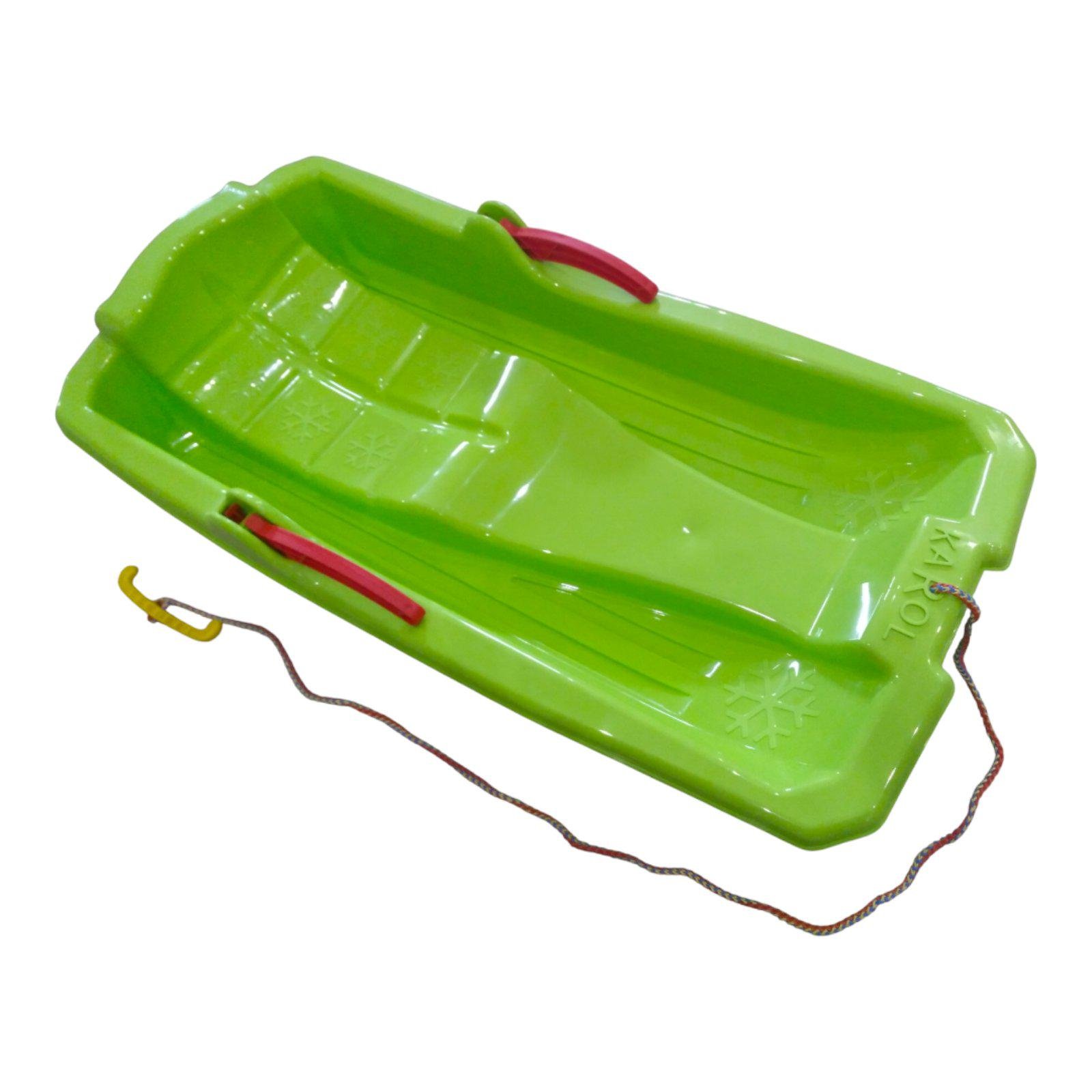 Санки дитячі з гальмами Marmat Karol Зелений (11181) - фото 3 Санки дитячі з гальмами Marmat Karol Зелений (11181) - фото 3