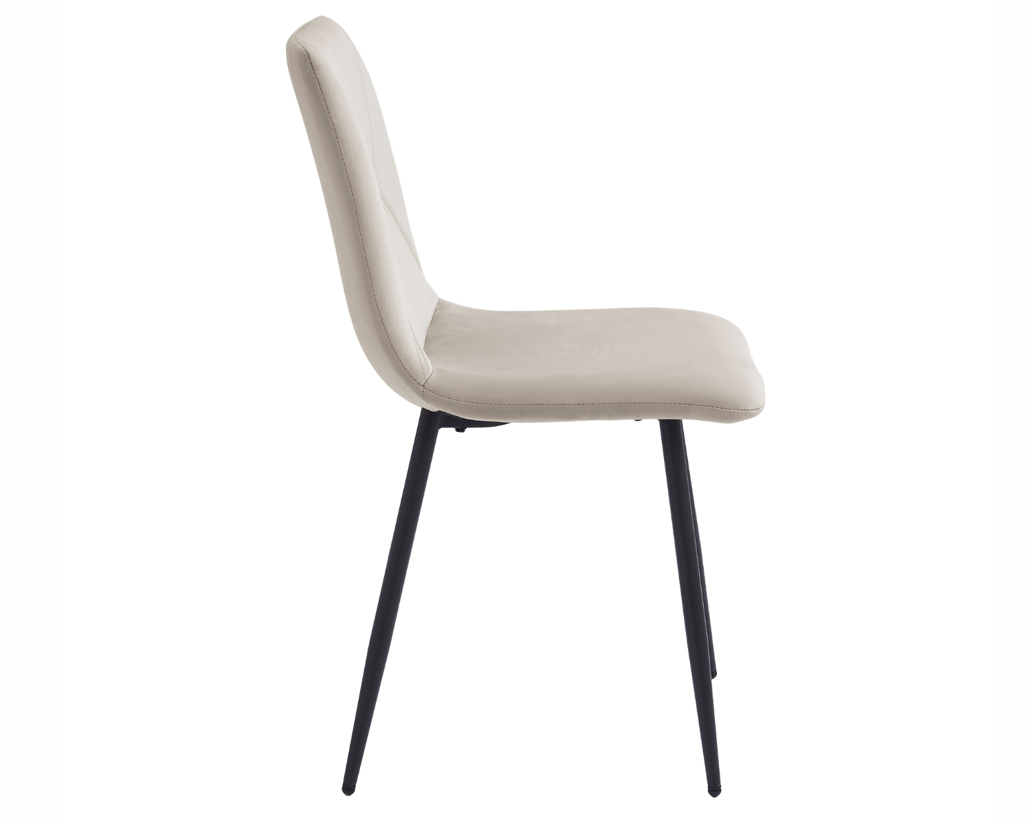 Стул кухонный Intarsio Mark велюр Черный/Бежевый - фото 2 Стул кухонный Intarsio Mark велюр Черный/Бежевый - фото 2