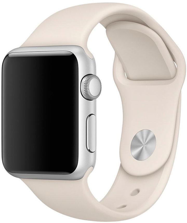 Силіконовий ремінець Band Sport Series for Apple Watch 42/44/45/49mm, Antiquar White (HC)