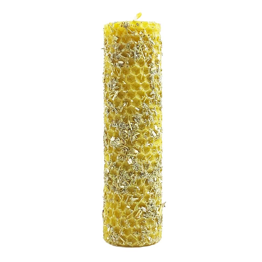 Свеча восковая с полынью (11049334)