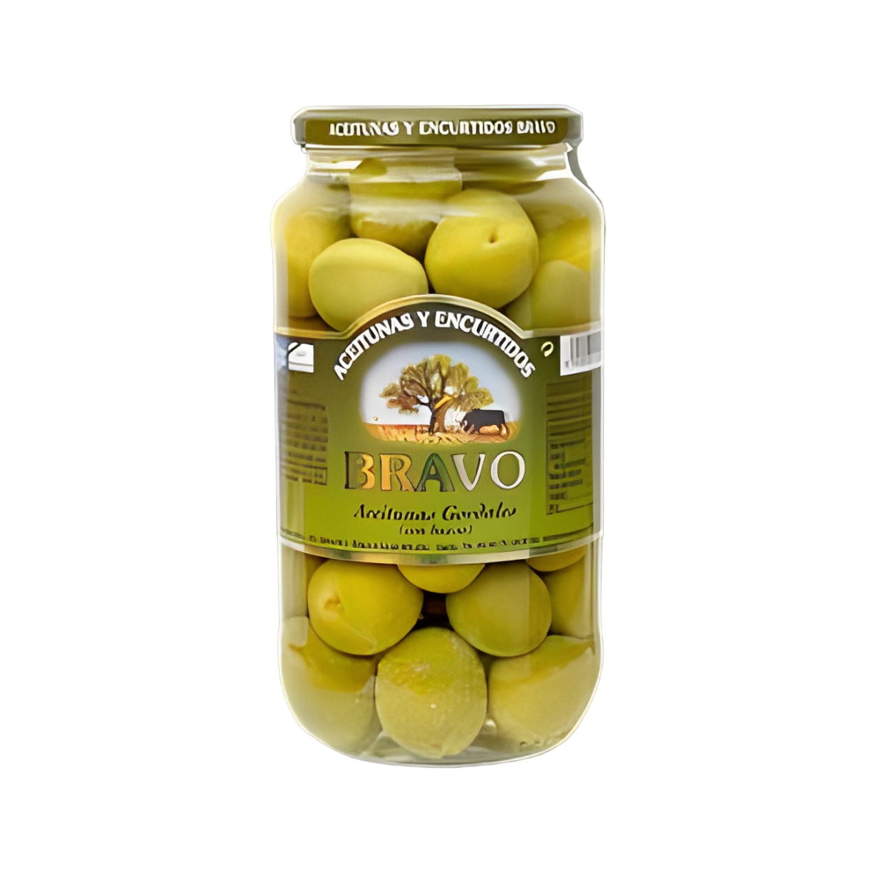 Оливки Bravo Gordal с косточкой 550 г (1633389002)
