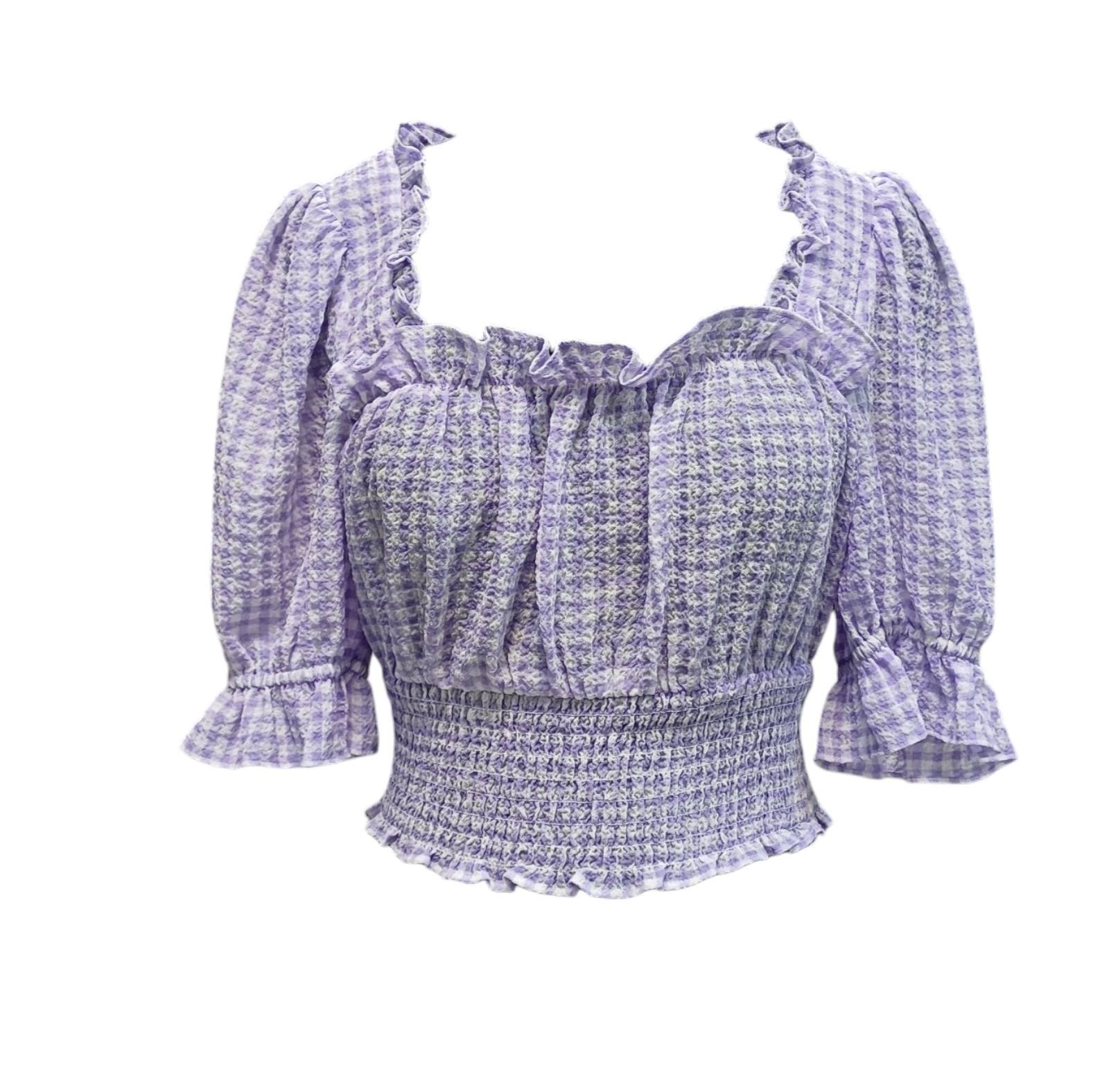 Блуза S Лиловый (9463272wer)