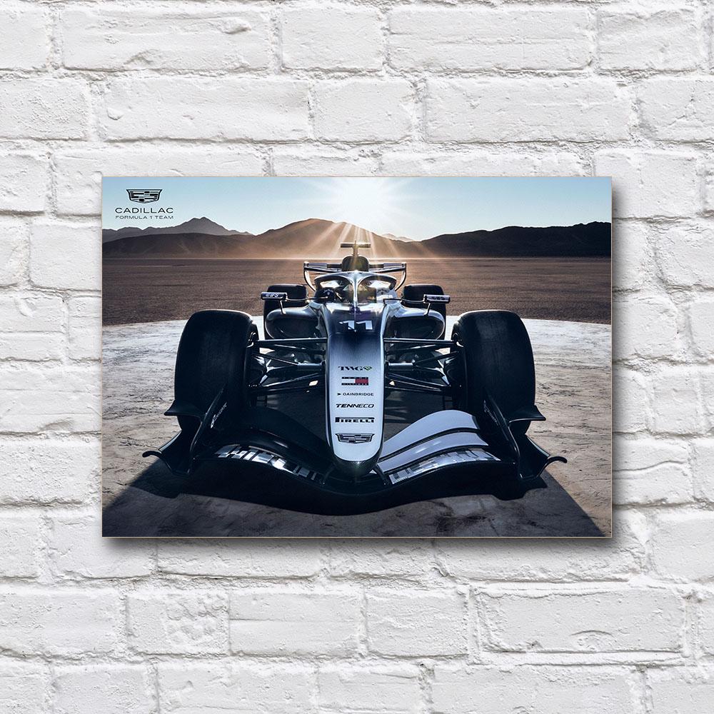 Постер дерев’яний Формула-1 Cadillac MAC-26 210х297 мм (33852907)