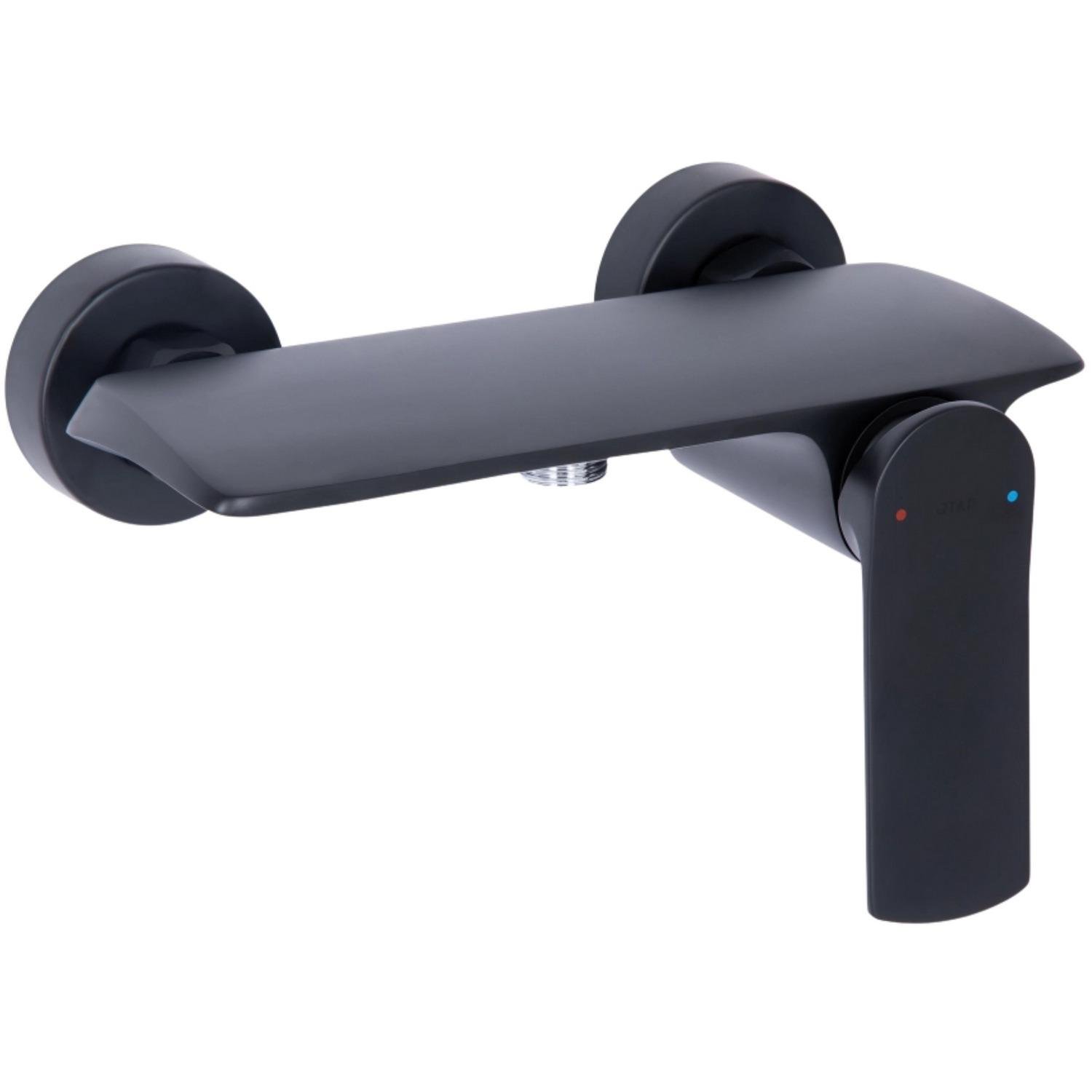 Змішувач для душу Q-tap Robin QTSLA266BLM4590848026 Чорний (98213)