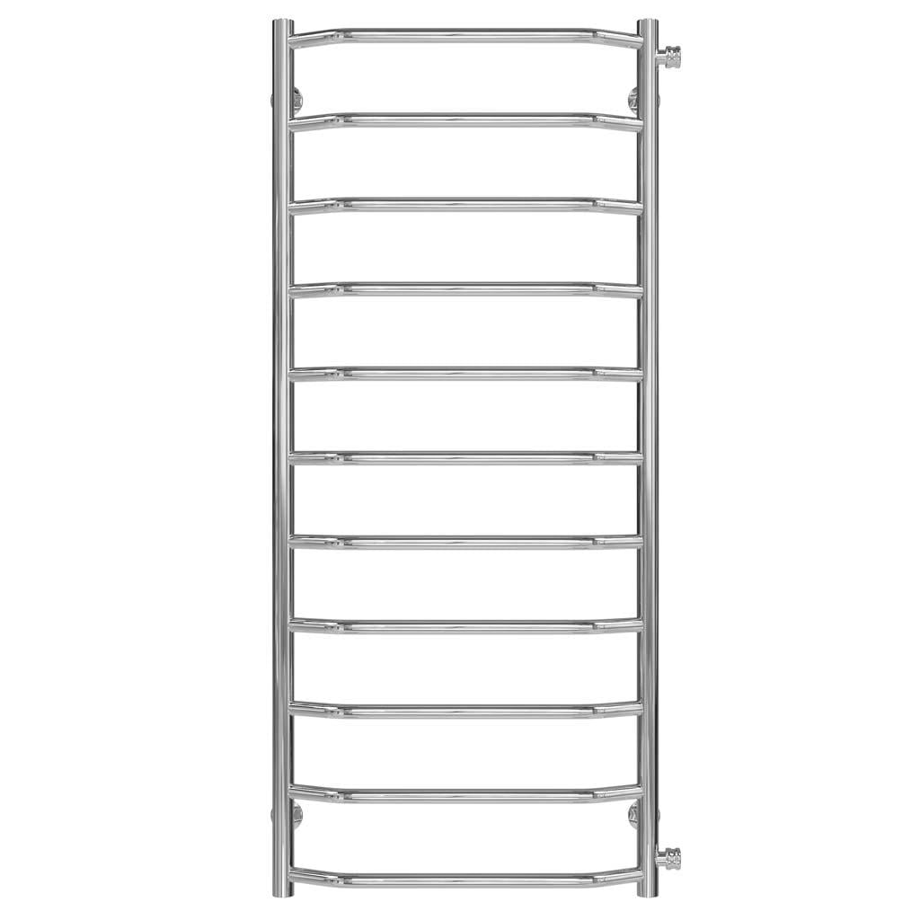 Полотенцесушитель водяной Deffi Трапеция П11 боковое правое подключение нержавеющая сталь 500х1200 мм Хром (C.TR.120.50.11.C.C)