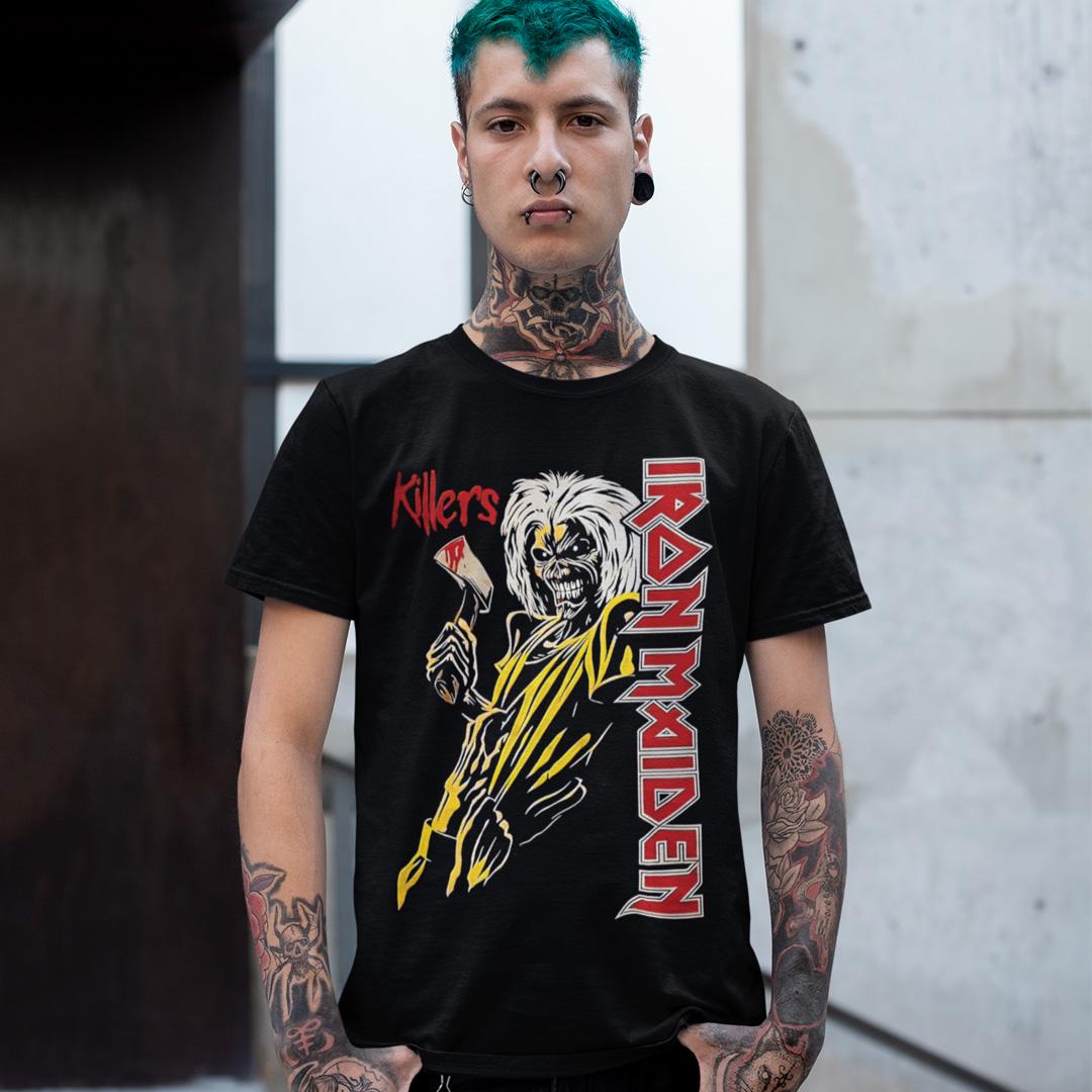 Футболка унисекс Iron Maiden Killers 1981 XL Черный (0000011058)
