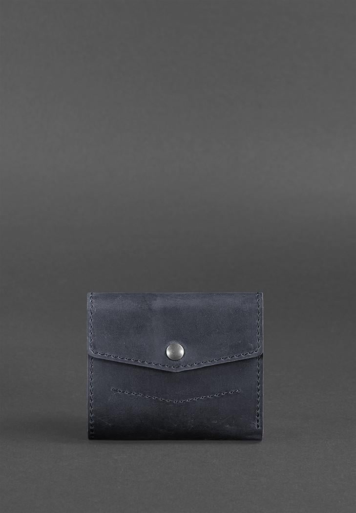 Кошелек кожаный 2.1 Crazy Horse Синий (A-026954)