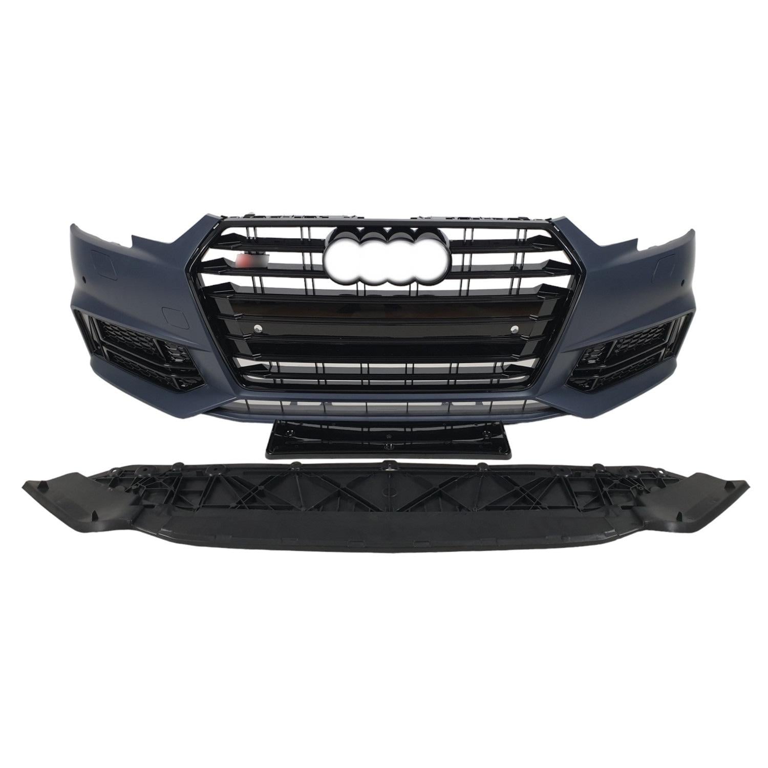 Передний бампер S-Style 2015-2019 GT Tuning для Audi A4 B9 2015-2024 гг. пластик Под покраску