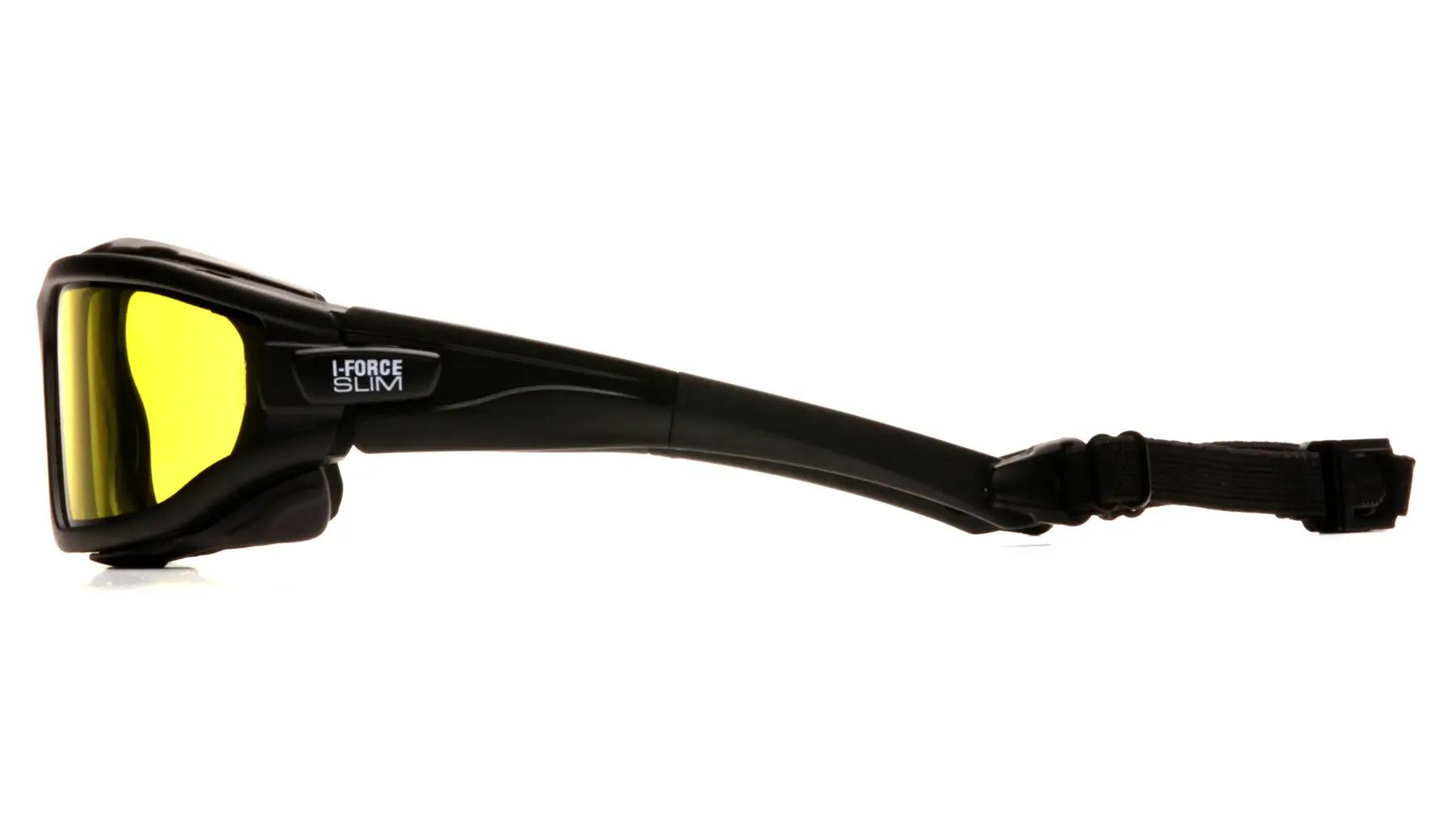 Окуляри захисні із ущільнювачем Pyramex i-Force Slim Anti-Fog Жовтий (2АІФО-30) - фото 2