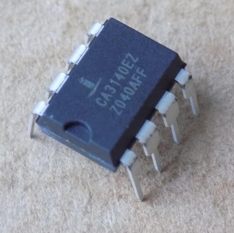 Микросхема CA3140EZ CA3140E/CA3140AE/DIP8 (28528)
