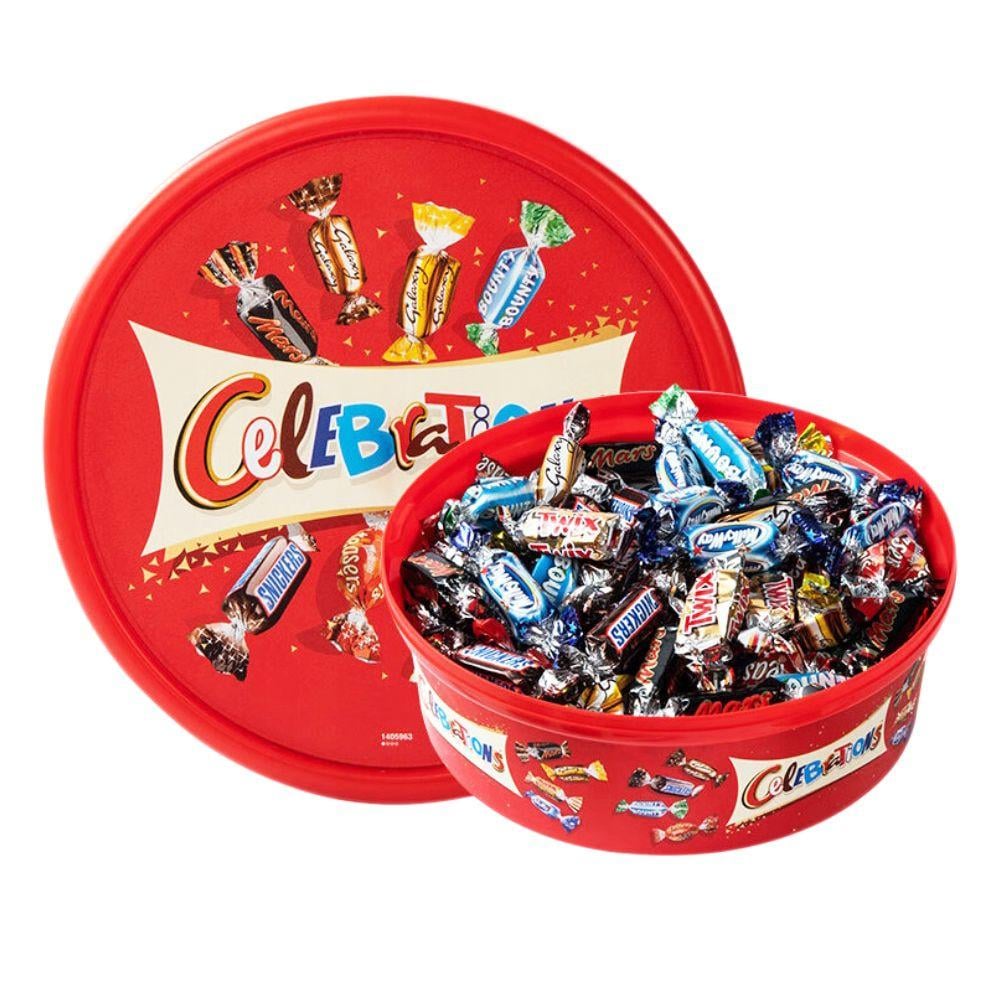 Цукерки шоколадні Celebrations в подарунковій коробці 500 г - фото 2 Цукерки шоколадні Celebrations в подарунковій коробці 500 г - фото 2