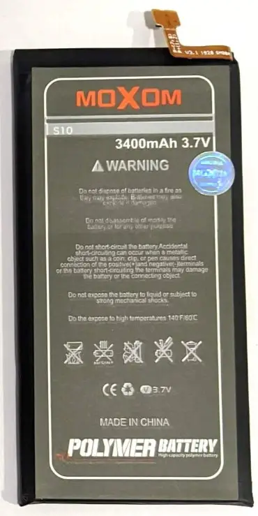 Акумуляторна батарея Moxom Samsung G973/S10 3400 mAh