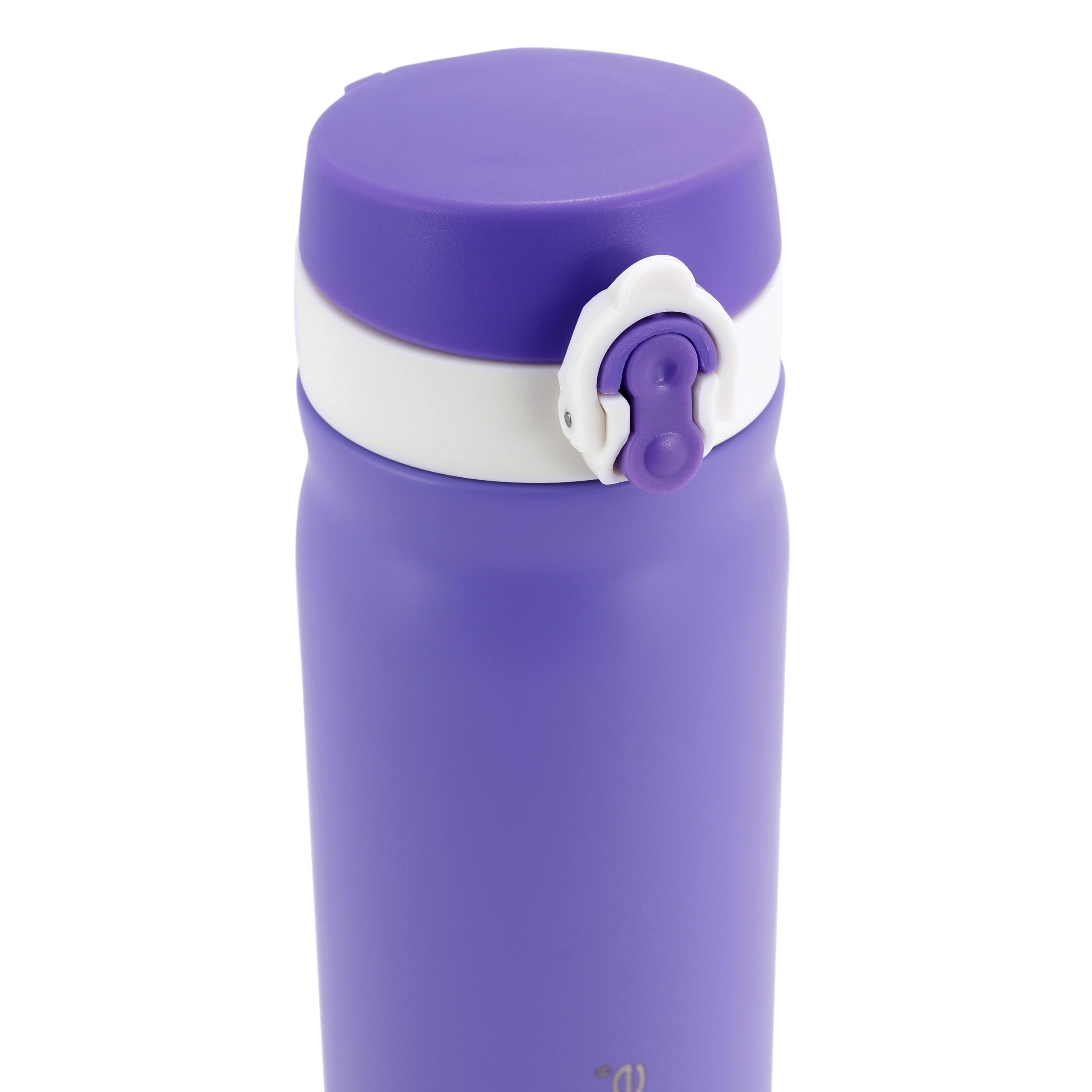 Термос-бутылка Kamille из нержавеющей стали 360 мл Фиолетовый (14897095) - фото 4 Термос-бутылка Kamille из нержавеющей стали 360 мл Фиолетовый (14897095) - фото 4