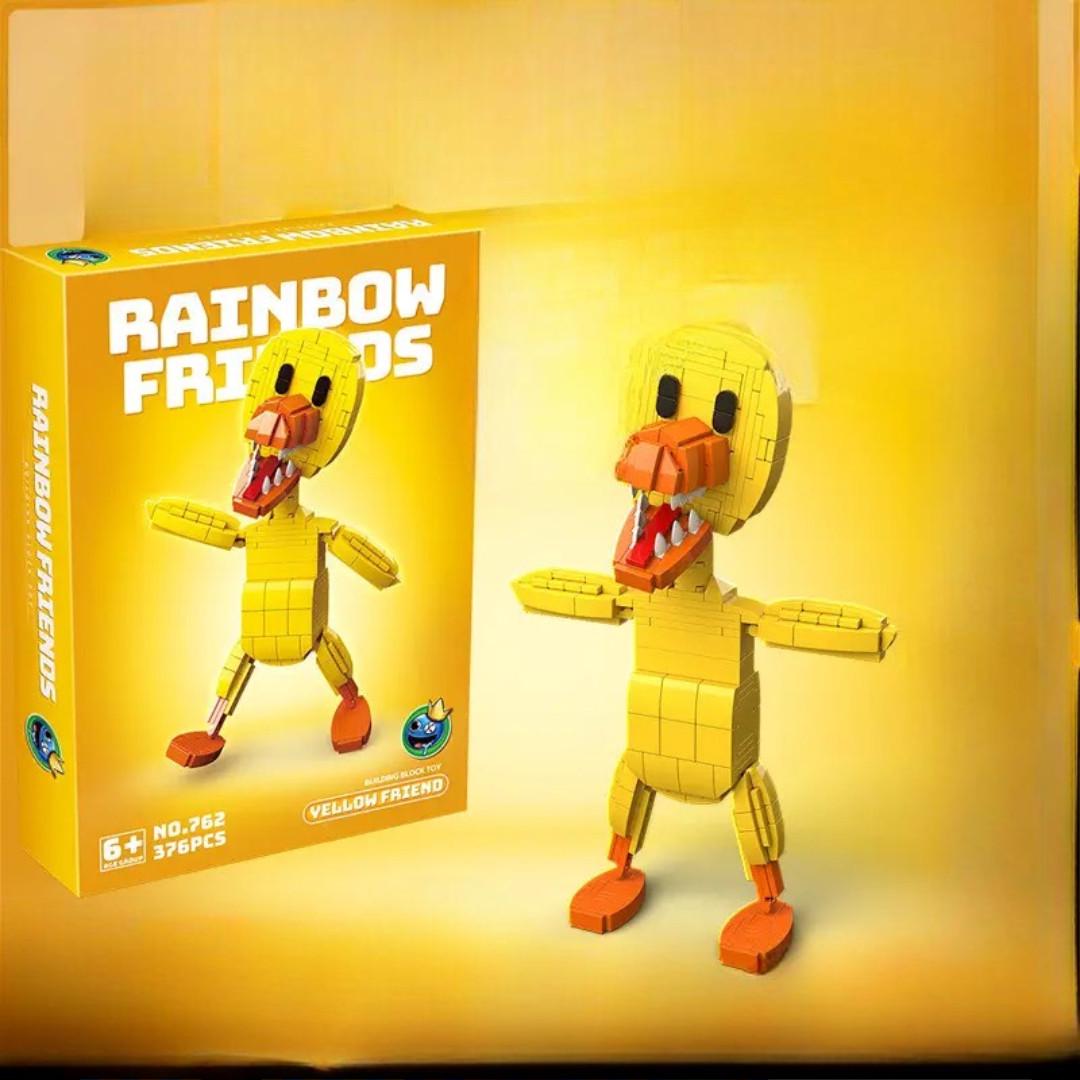 Конструктор детский Радужные Друзья фигурка Rainbow Friends 376 дет. Желтый (2671701034)