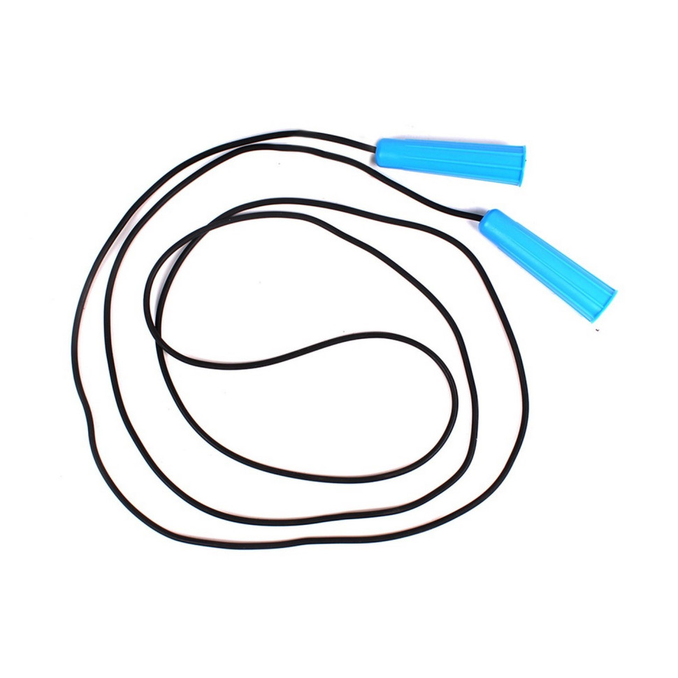 Скакалка для разминки 225 см Синий (2662574674)