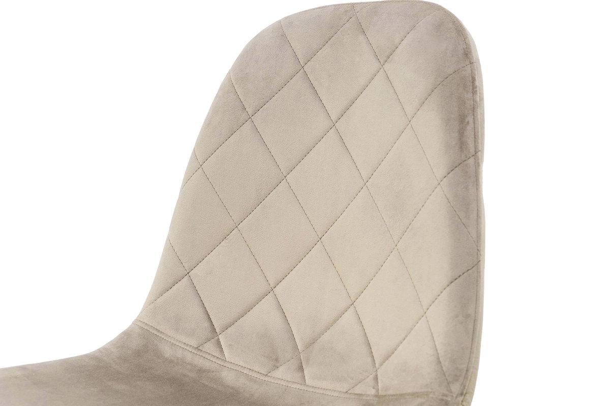 Стілець кухонний Ембер-L Мікс Меблі Чорний/Велюр Бежевий - фото 4 Стілець кухонний Ембер-L Мікс Меблі Чорний/Велюр Бежевий - фото 4