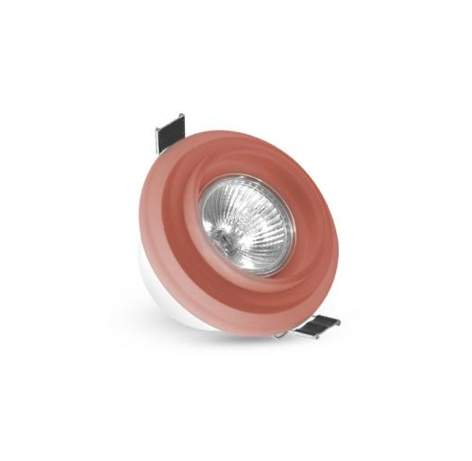 Світильник врізний Brilum 104 Рожевий
