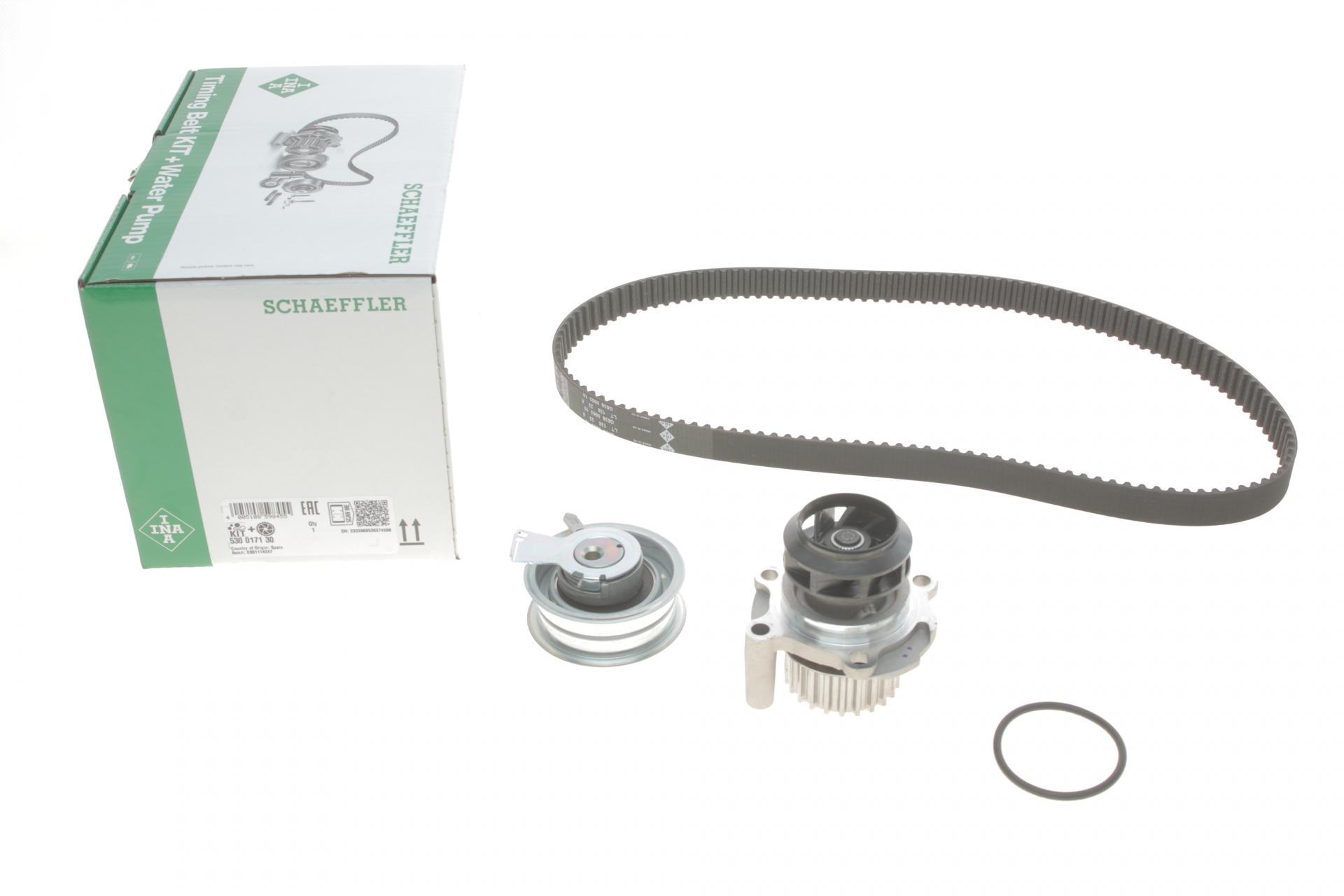 Комплект ГРМ и помпа INA VW Caddy 2.0 EcoFuel 06-15 (530 0171 30)
