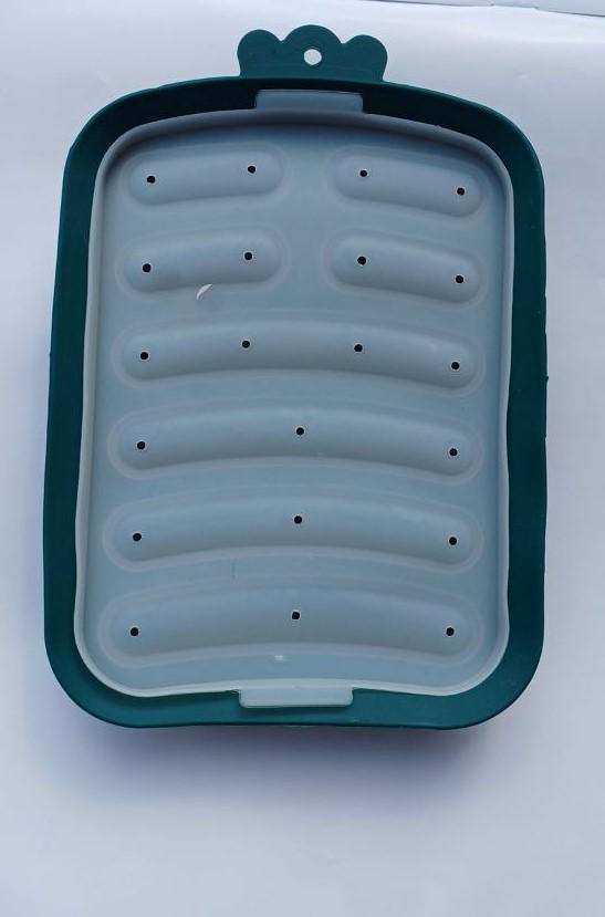 Силиконовая форма для сосисок Темно-зеленый (32ca7718)